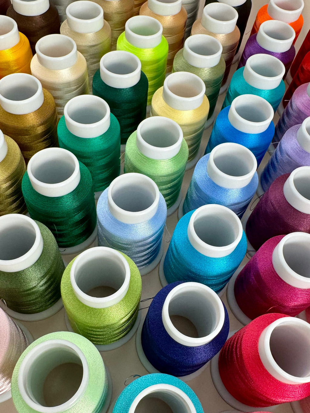 Silken Embroidery Thread – Smooth Shine Finish – NKinds